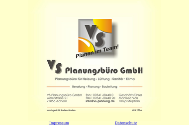 vs-planung.de - Bauleiter Achern