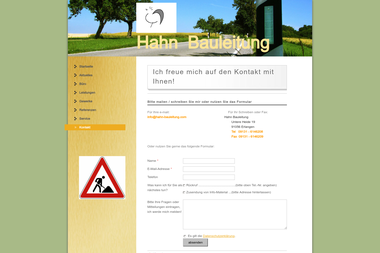 hahn-bauleitung.de/kontakt - Bauleiter Erlangen