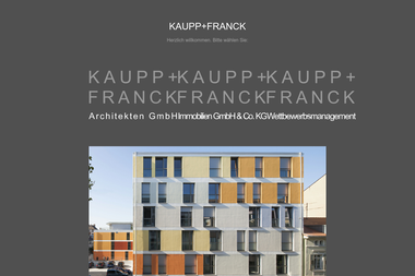kaupp-franck.de - Bauleiter Mannheim