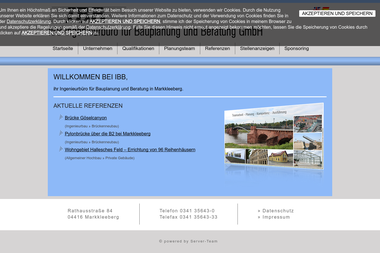ibb-bauplanung.com - Bauleiter Markkleeberg