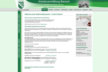 arbeitsvermittlung-bensch.de - Berufsberater Bautzen