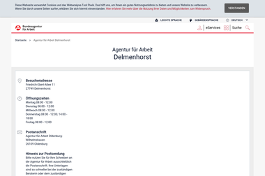 con.arbeitsagentur.de/prod/apok/service-vor-ort/agentur-fuer-arbeit-delmenhorst-delmenhorst.html - Berufsberater Delmenhorst