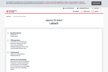 con.arbeitsagentur.de/prod/apok/service-vor-ort/agentur-fuer-arbeit-lebach-lebach.html - Berufsberater Lebach