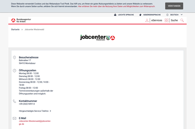 con.arbeitsagentur.de/prod/apok/service-vor-ort/jobcenter-westerwald-montabaur.html - Berufsberater Montabaur