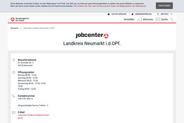con.arbeitsagentur.de/prod/apok/service-vor-ort/jobcenter-landkreis-neumarkt-i-d-opf--neumarkt.html - Berufsberater Neumarkt In Der Oberpfalz