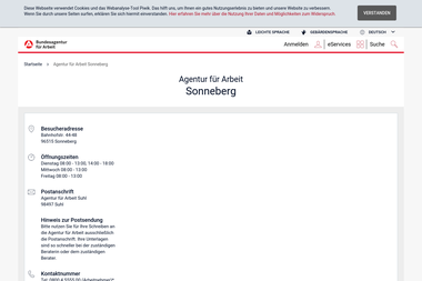 con.arbeitsagentur.de/prod/apok/service-vor-ort/agentur-fuer-arbeit-sonneberg-sonneberg.html - Berufsberater Sonneberg