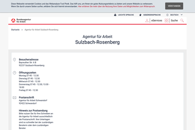 con.arbeitsagentur.de/prod/apok/service-vor-ort/agentur-fuer-arbeit-sulzbach-rosenberg-sulzbach-rose - Berufsberater Sulzbach-Rosenberg