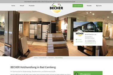 becher-holz.de/bad-camberg - Bodenleger Bad Camberg