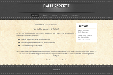 dalli-parkett.de - Bodenleger Göppingen