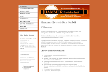 hammerestrich-bau.de - Bodenleger Hamm