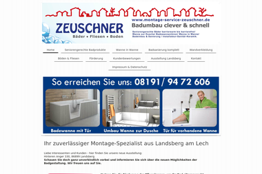 montage-service-zeuschner.de - Bodenleger Landsberg Am Lech