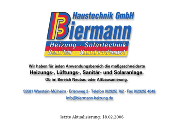 biermann-heizung.de - Bodenleger Warstein