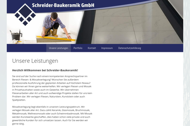 schreider-baukeramik.com - Bodenleger Wilhelmshaven