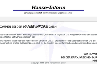 hanse-inform.info - Computerservice Bad Bramstedt