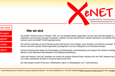 xenet.de - Computerservice Clausthal-Zellerfeld