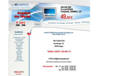 wd-computer.com - Computerservice Hagen