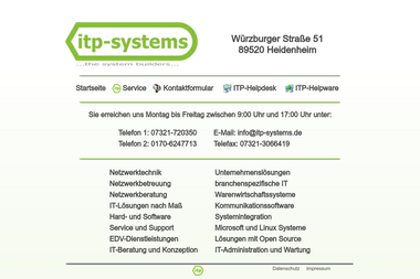 itp-systems.de - Computerservice Heidenheim An Der Brenz