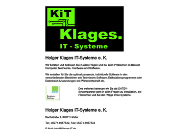 klages-it.de - Computerservice Höxter