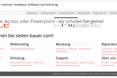 seiten-bauer.com - Computerservice Jever