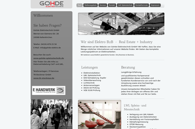 gohde-elektro.de - Computerservice Kaltenkirchen