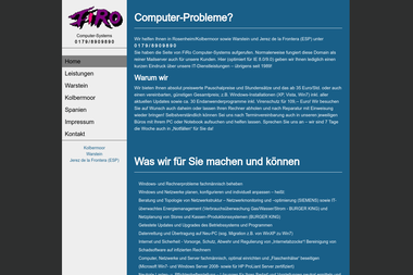 firo.de - Computerservice Kolbermoor