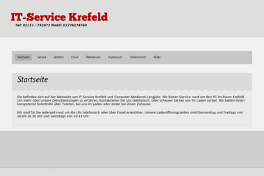 itservice-krefeld.de - Computerservice Krefeld