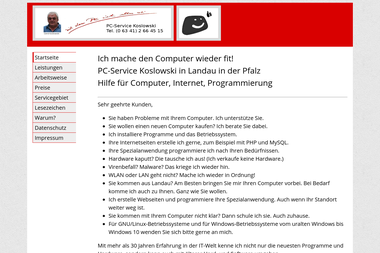 pc-koslowski.de - Computerservice Landau In Der Pfalz