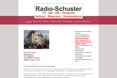 radio-schuster.com - Computerservice Mühlacker