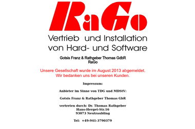 rago.de - Computerservice Neutraubling