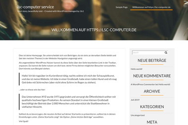 lsc-computer.de - Computerservice Niederkassel