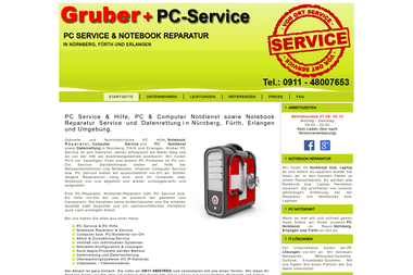 gruber-pcservice.de - Computerservice Nürnberg
