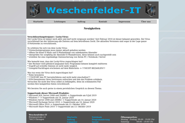 weschenfelder-it.de - Computerservice Öhringen