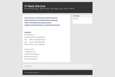 it-netz-service.de - Computerservice Osterholz-Scharmbeck