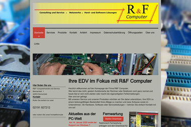 r-f-computer.de - Computerservice Remscheid