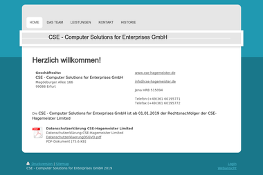 cse-hagemeister.de - Computerservice Schlüchtern