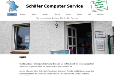 schaefer-computer-service.de - Computerservice Schwabmünchen