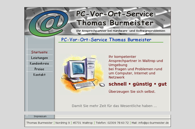 pc-burmeister.de - Computerservice Waltrop