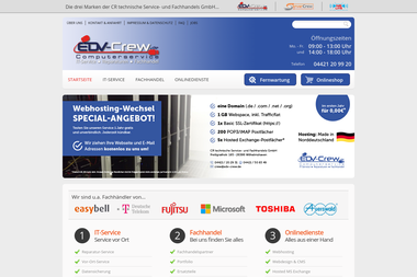 edv-crew.de - Computerservice Wilhelmshaven