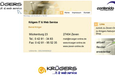 zeven-online.de/kruegers-web-service - Computerservice Zeven