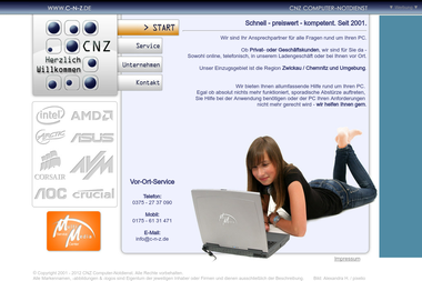 c-n-z.de - Computerservice Zwickau