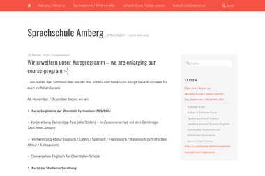 1a-sprachschule.de - Deutschlehrer Amberg