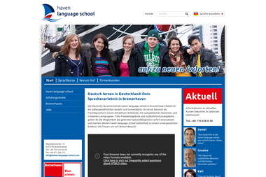haven-language-school.com - Deutschlehrer Bremerhaven