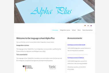 alphaplus-schule.de - Deutschlehrer Darmstadt