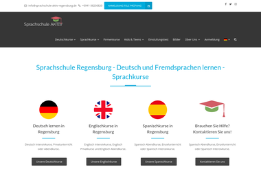 sprachschule-aktiv-regensburg.de - Deutschlehrer Regensburg