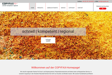 copyfax.de - Kopierer Händler Dresden