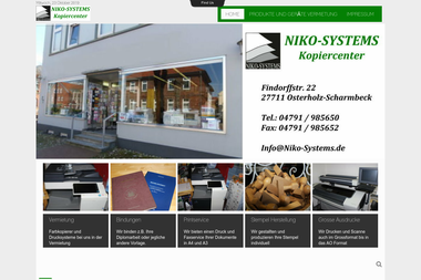 niko-systems.de - Kopierer Händler Osterholz-Scharmbeck