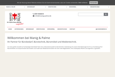 manig-palme.de - Kopierer Händler Radebeul
