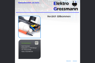 elektro-grossmann.de - Elektriker Balingen