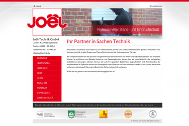 joel-technik.de - Elektriker Bargteheide