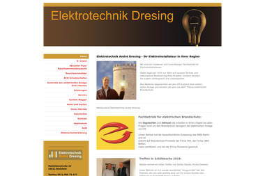 elektrotechnik-dresing.eu - Elektriker Bielefeld